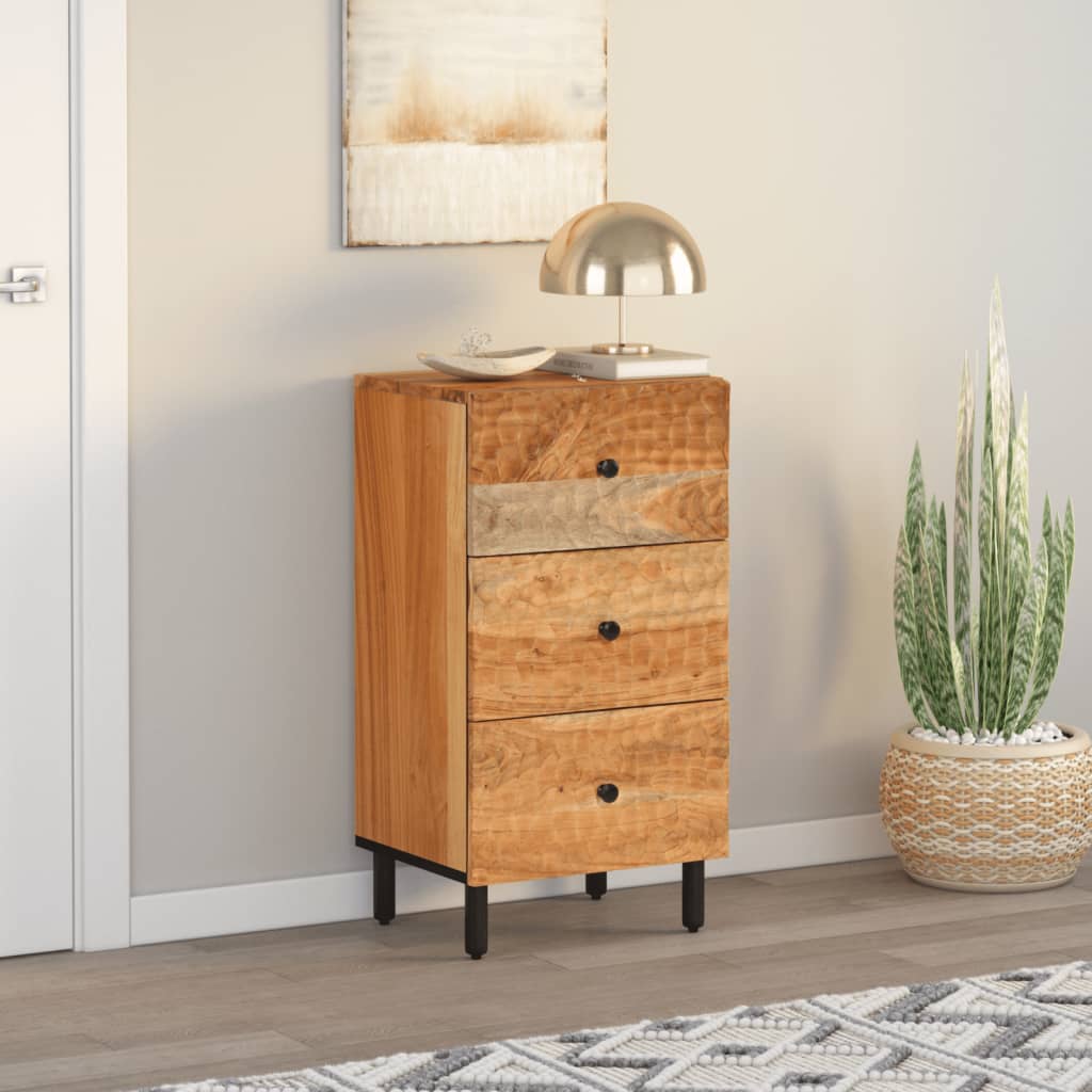 40x33x75 cm Acacia solido mobile in legno
