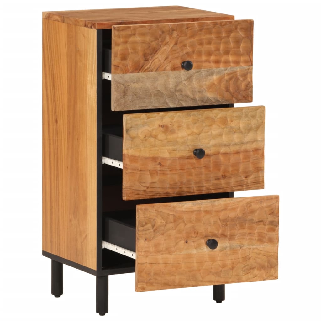 40x33x75 cm Acacia solido mobile in legno