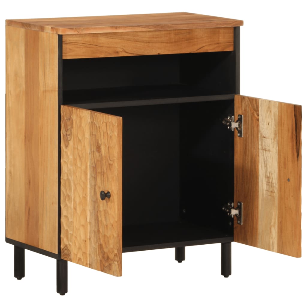 Cabina statale 60x333x75 cm Acacia in legno massiccio