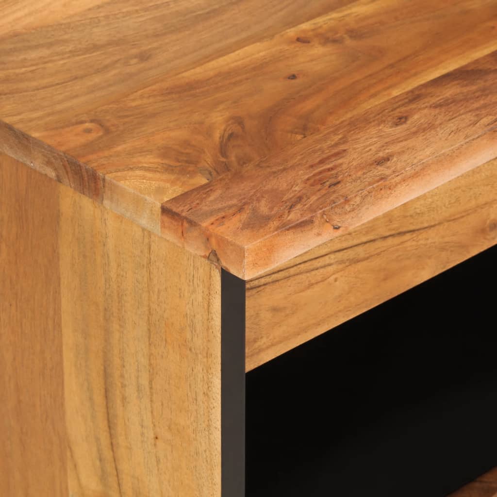 Cabina statale 60x333x75 cm Acacia in legno massiccio