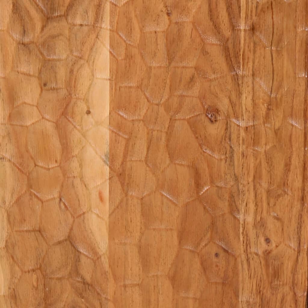 Cabina statale 60x333x75 cm Acacia in legno massiccio