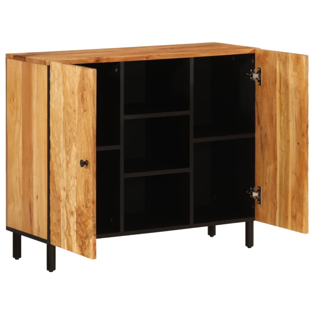 90x333x75 cm Acacia Solid Acacia