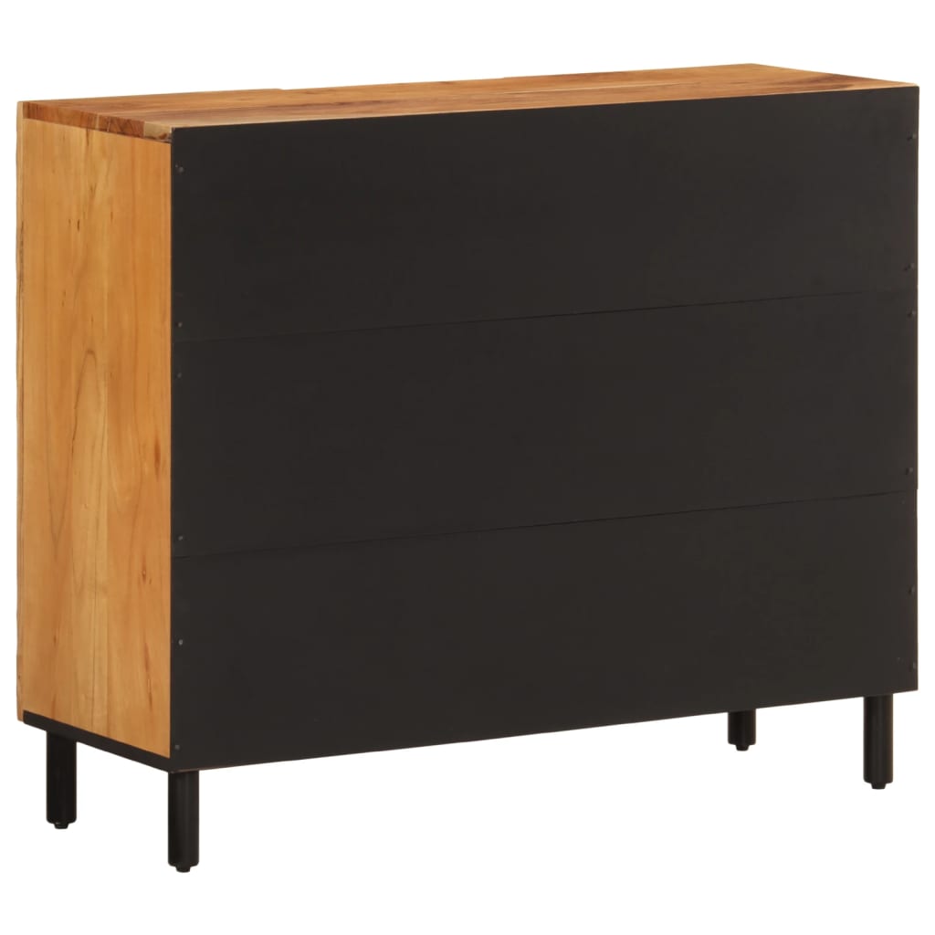 90x333x75 cm Acacia Solid Acacia