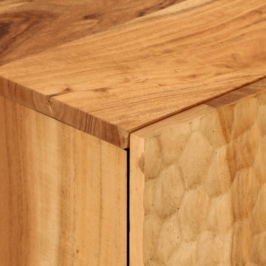 90x333x75 cm Acacia Solid Acacia