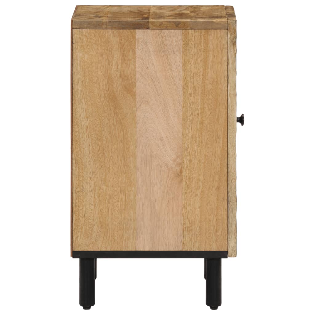 Armadio da bagno 38x333x58 cm legno di mango solido