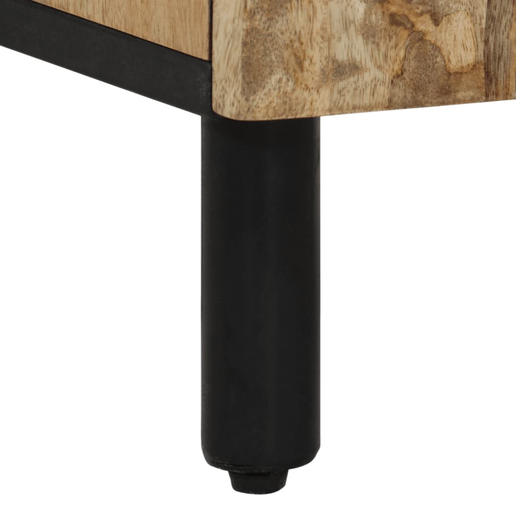 Armadio da bagno 38x333x58 cm legno di mango solido