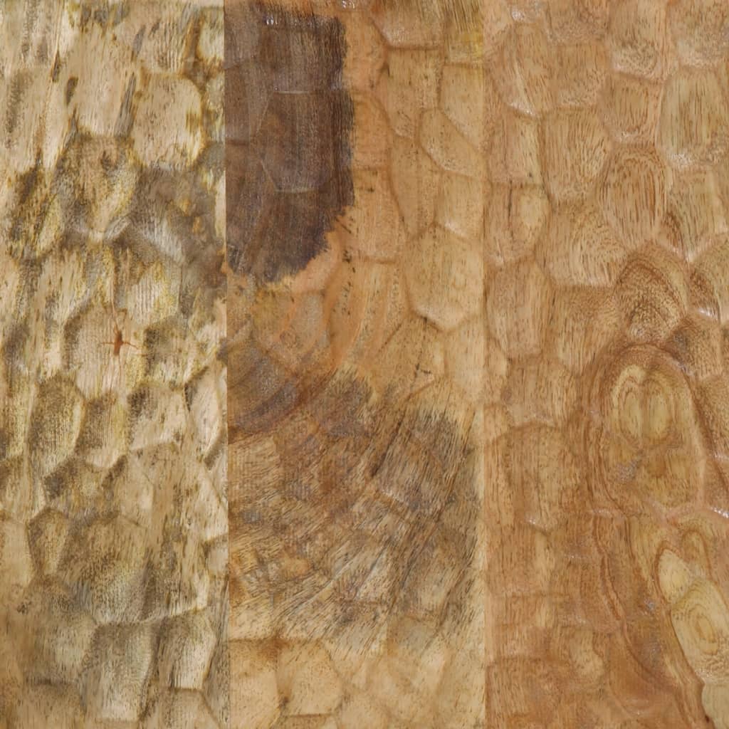 Armadio da bagno 38x33x160 cm legno di mango solido