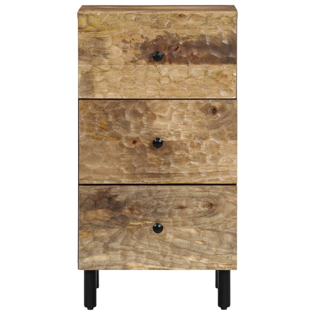 40x33x75 cm mobile laterale in legno di mango solido