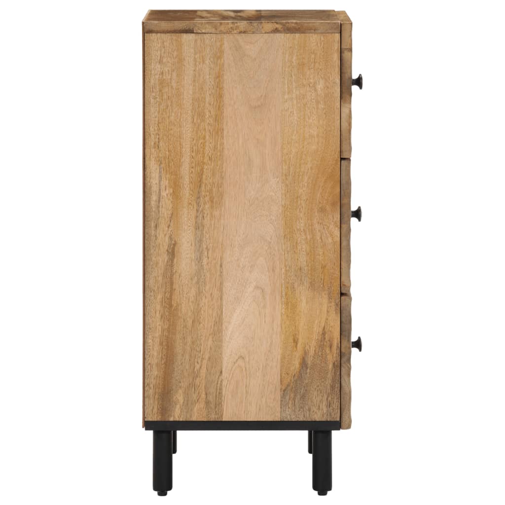 40x33x75 cm mobile laterale in legno di mango solido