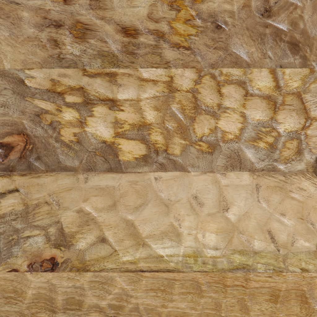 40x33x75 cm mobile laterale in legno di mango solido