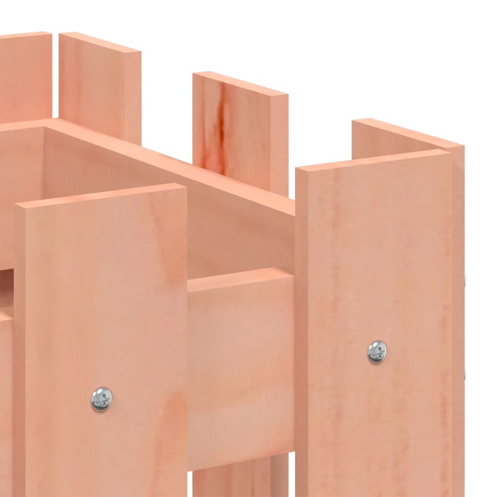 Lit surélevé de jardin design de clôture bois douglas massif