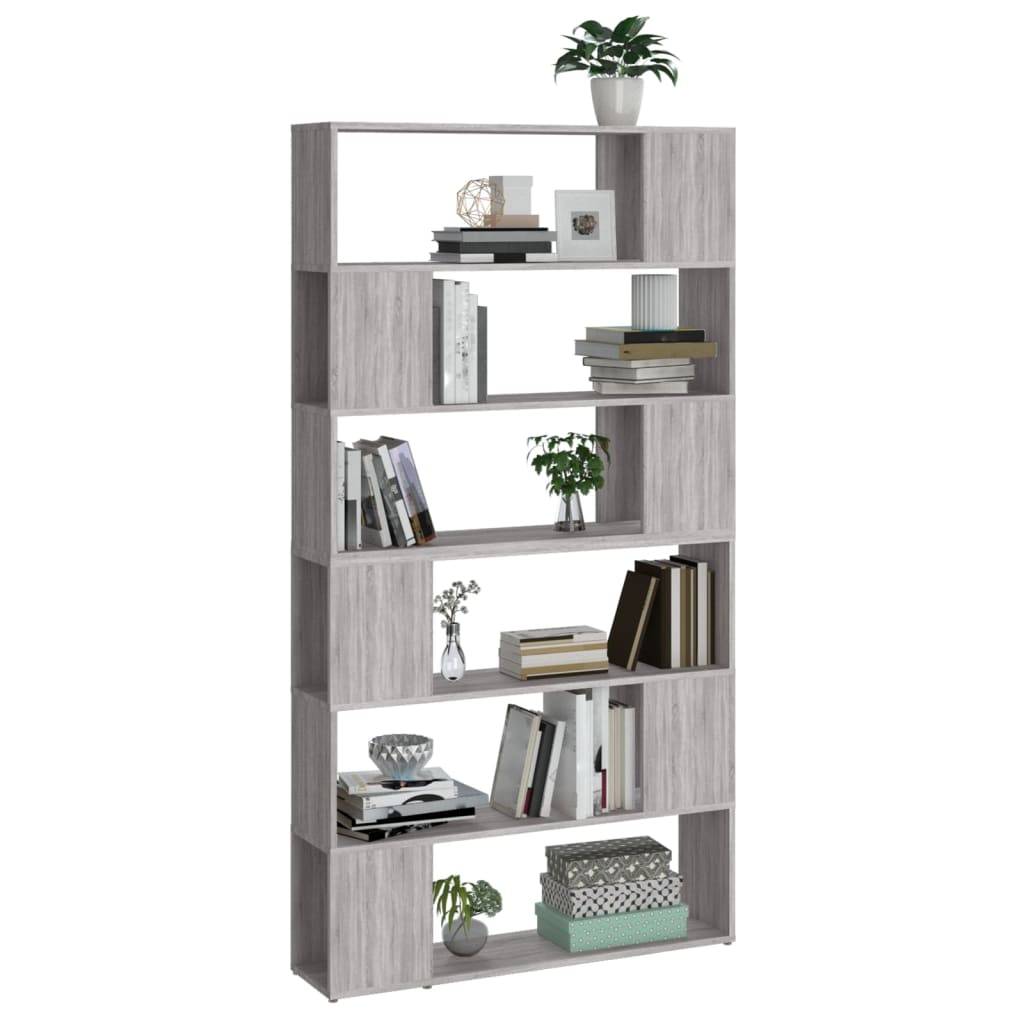 Library/Sonoma gray part separator 100x24x188 cm
