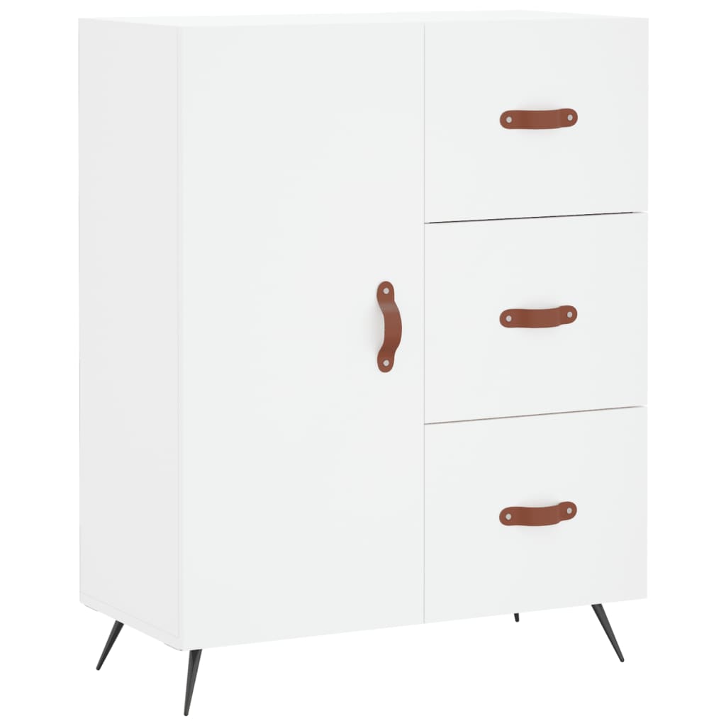 Buffet blanco 69.5x34x90 cm Ingeniería de madera