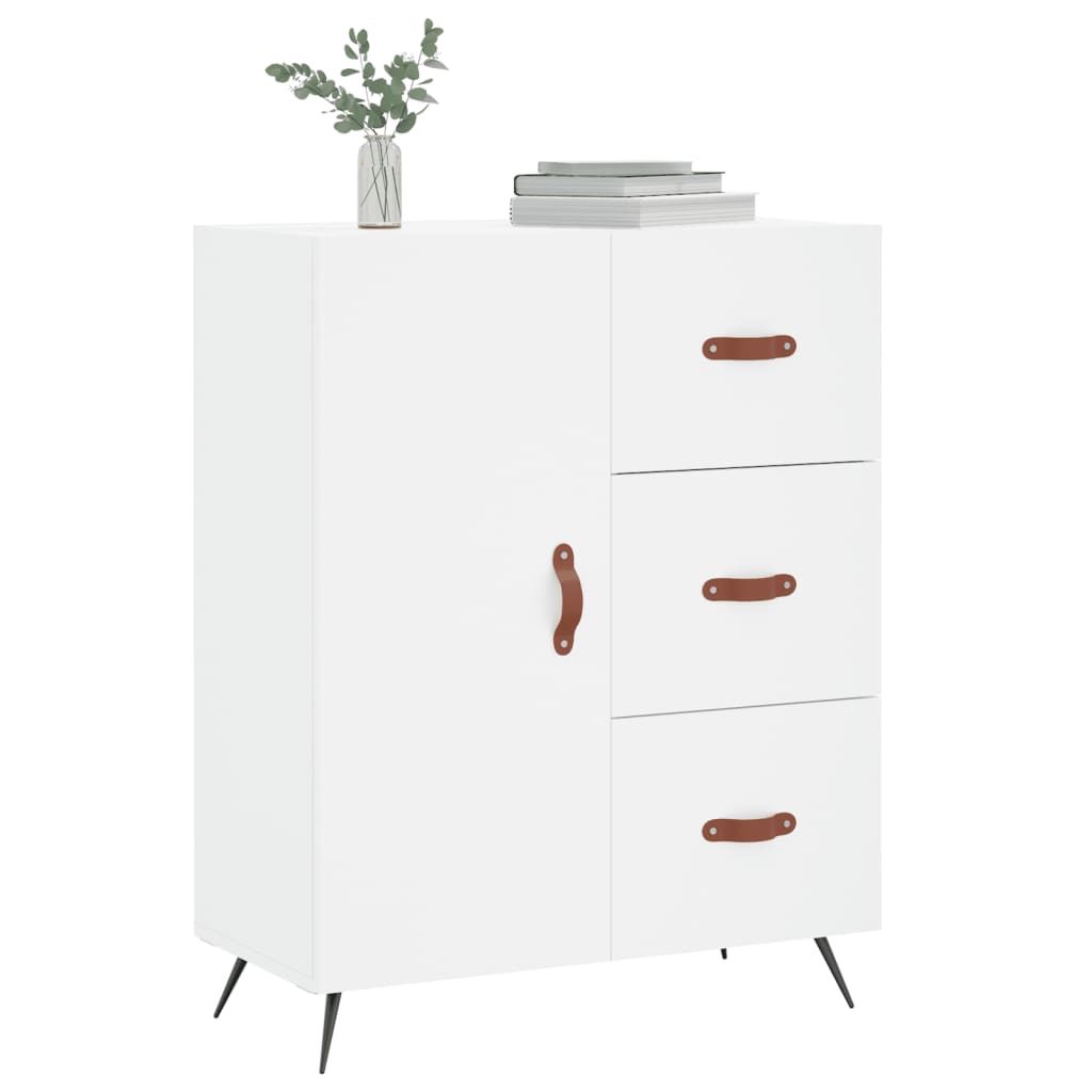 Buffet blanco 69.5x34x90 cm Ingeniería de madera