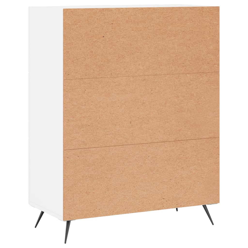 Buffet blanco 69.5x34x90 cm Ingeniería de madera