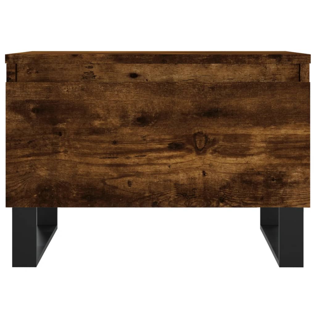 Low tables 2 pcs smoked oak 50x46x35 cm engineering wood