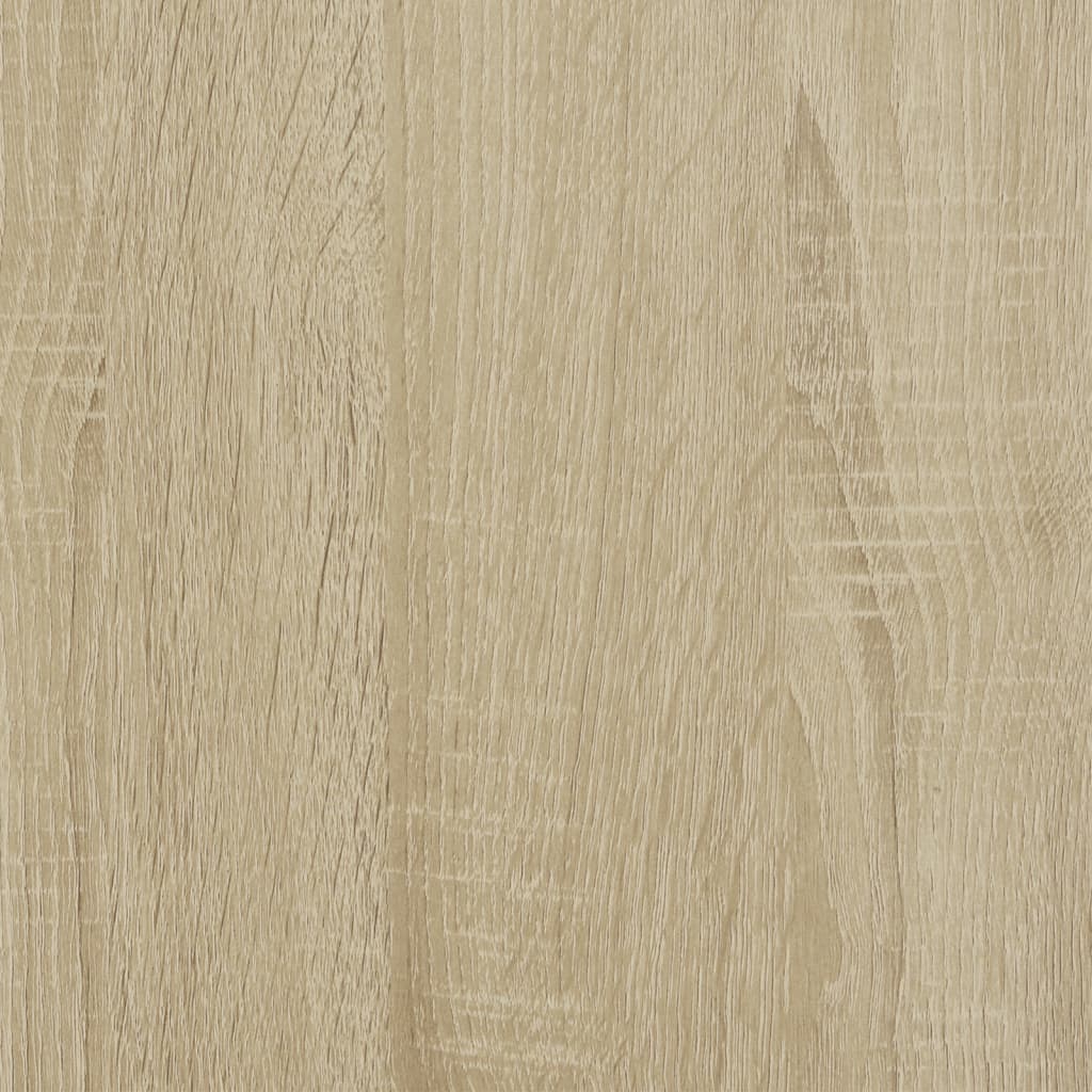 Cabinet laterale con Sonoma Oak Glass Door 35x37x100 cm