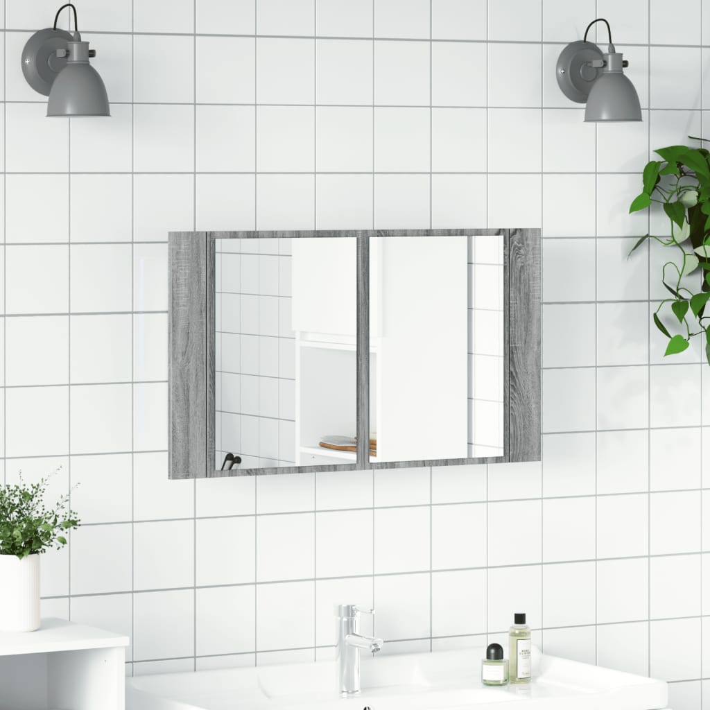 Sonoma Grey LED BAGNATO BAGNA 80X12X45 CM