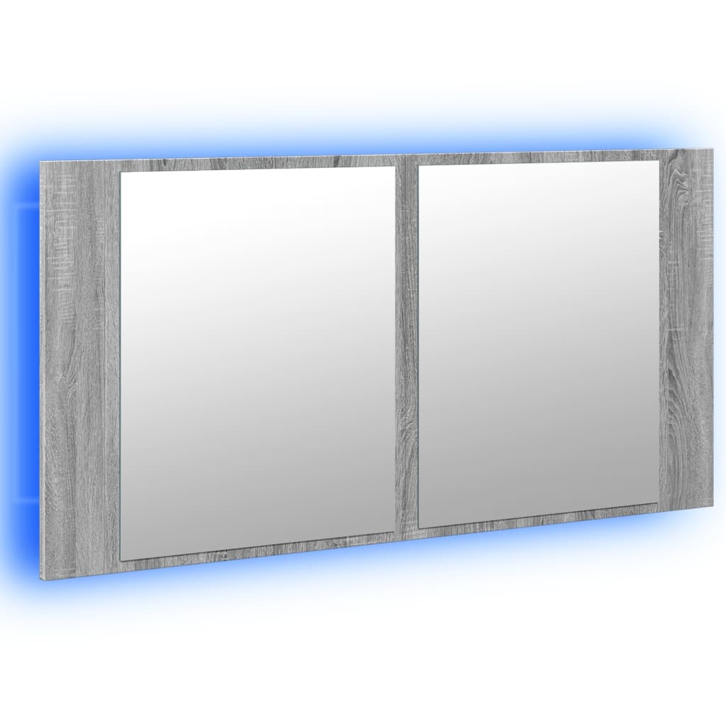 Sonoma Grey LED BAGNATO BAGNA 90X12X45 CM
