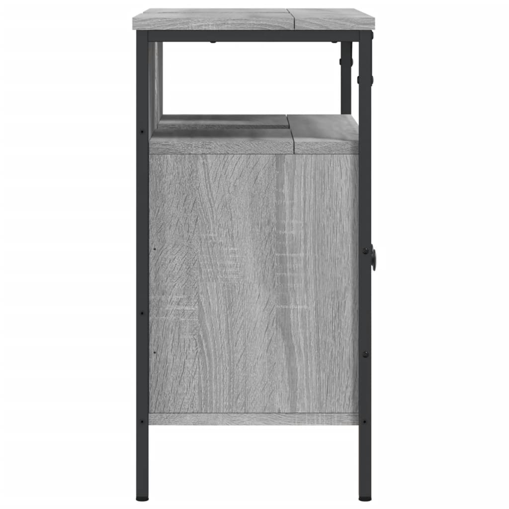 Sonoma Grey 60x30x60 cm Armadio per lavandino da bagno