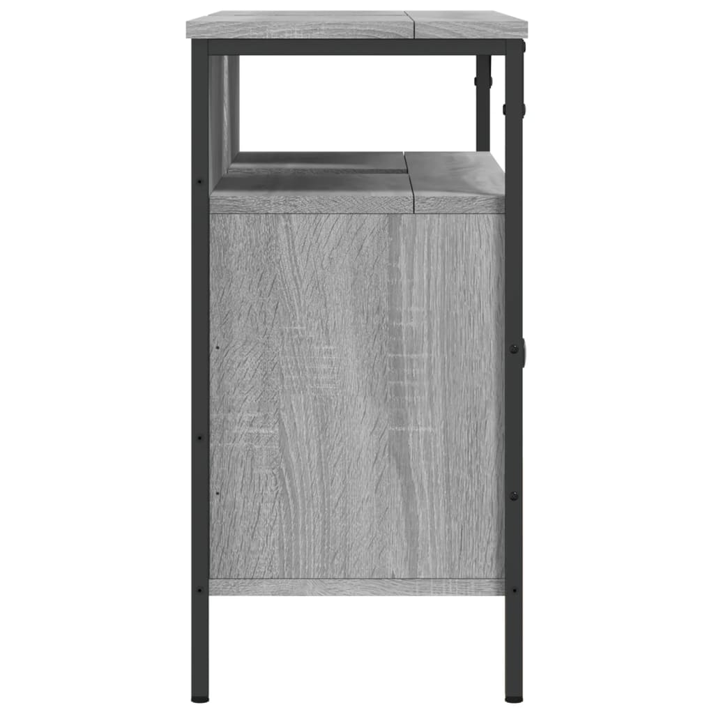 Sonoma Grey 60x30x60 cm Armadio per lavandino da bagno