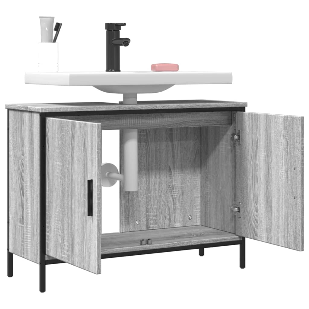 Sonoma Grey Bathnit Borse Borse Armadio 80x30x60 cm