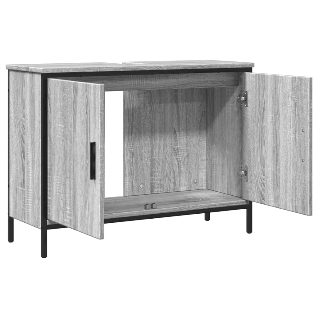Sonoma Grey Bathnit Borse Borse Armadio 80x30x60 cm