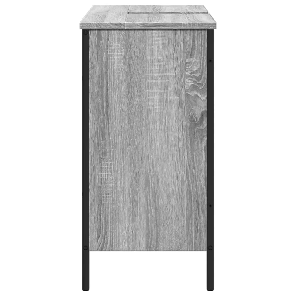 Sonoma Grey Bathnit Borse Borse Armadio 80x30x60 cm