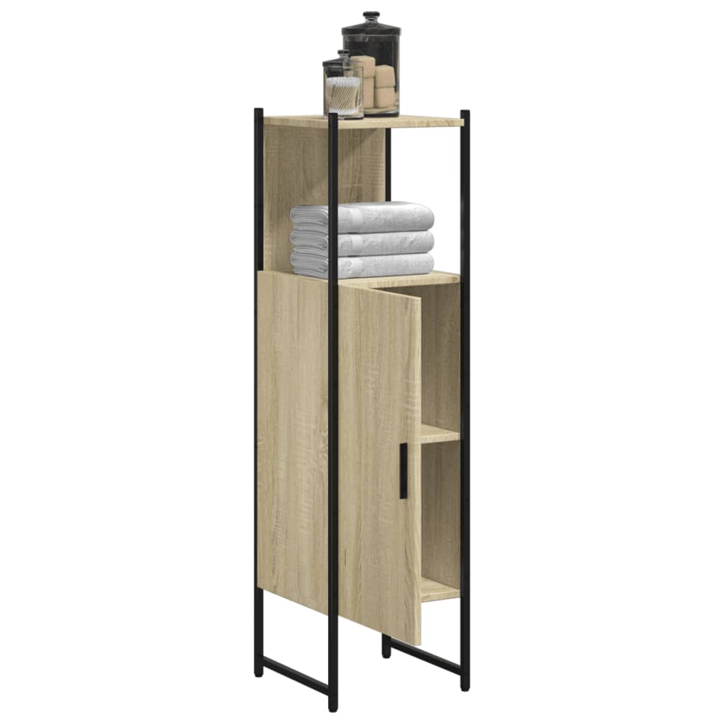 Armadio da bagno Sonoma Oak 33x33x120.5 cm