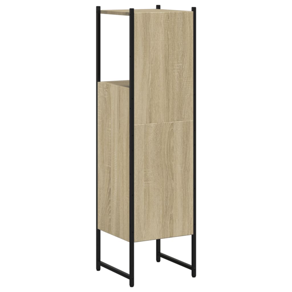 Armadio da bagno Sonoma Oak 33x33x120.5 cm