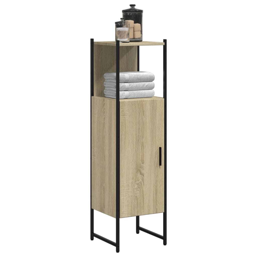 Armadio da bagno Sonoma Oak 33x33x120.5 cm