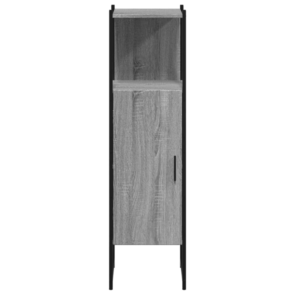 Armadio da bagno grigio Sonoma 33x33x120.5 cm