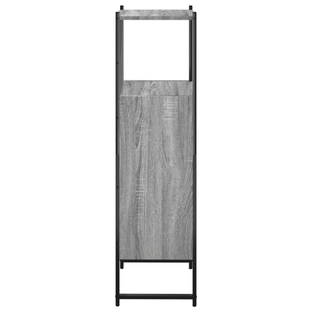 Armadio da bagno grigio Sonoma 33x33x120.5 cm