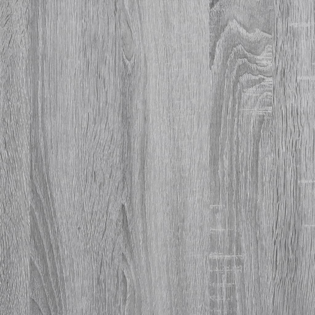 Armadio da bagno grigio Sonoma 33x33x120.5 cm