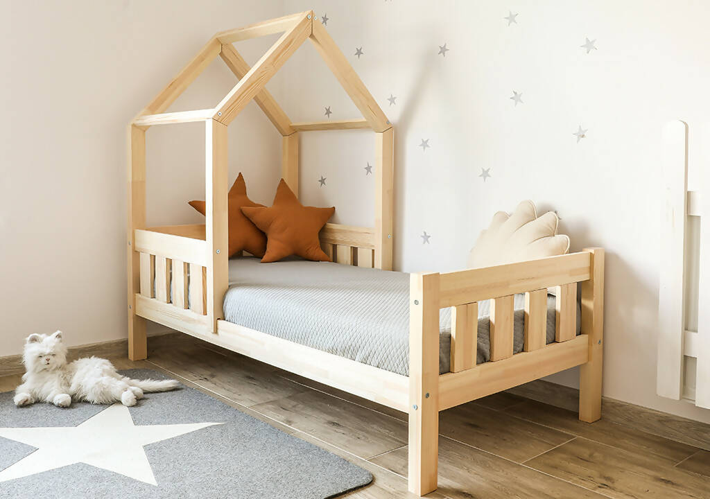 CHILDHOME Barrera de cama de madera