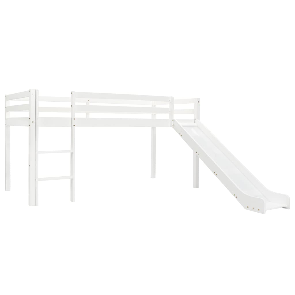 Lit mezzanine toboggan