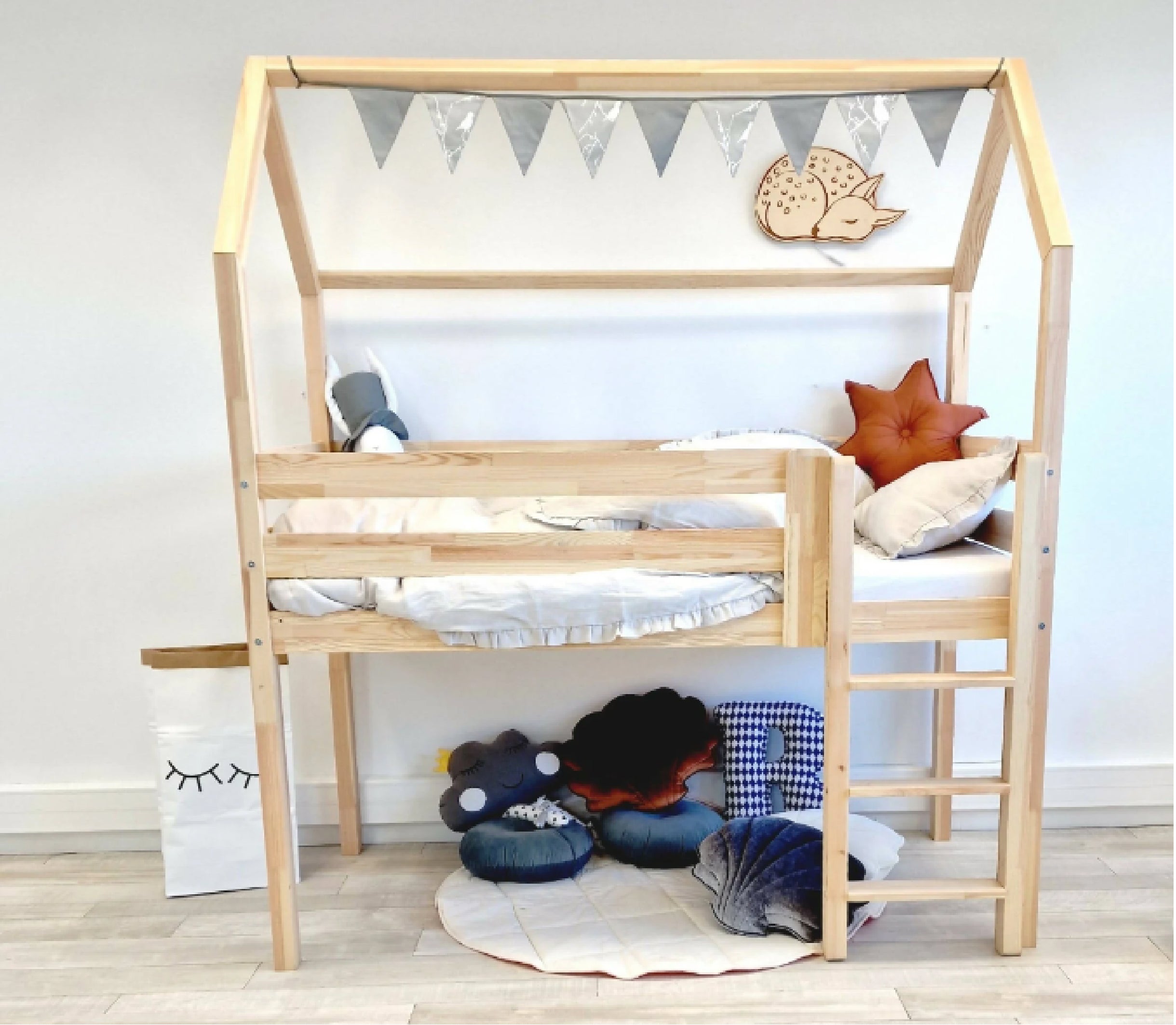 Lit Cabane Mia Toboggan