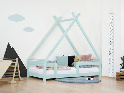 Teepee children's bed with TAHUKA barriers
