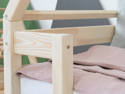 Teepee children's bed with TAHUKA barriers