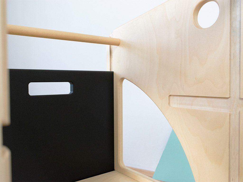 Montessori Pingouin 4 en 1 Torre de aprendizaje