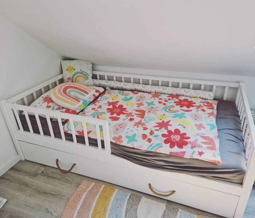 Alva children's bed with drawer