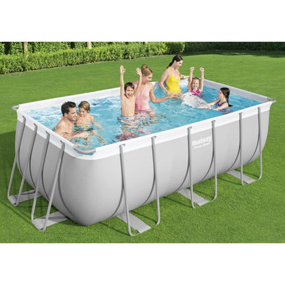 Bestway Power Steel rectangular swimming pool 412x201x122 cm