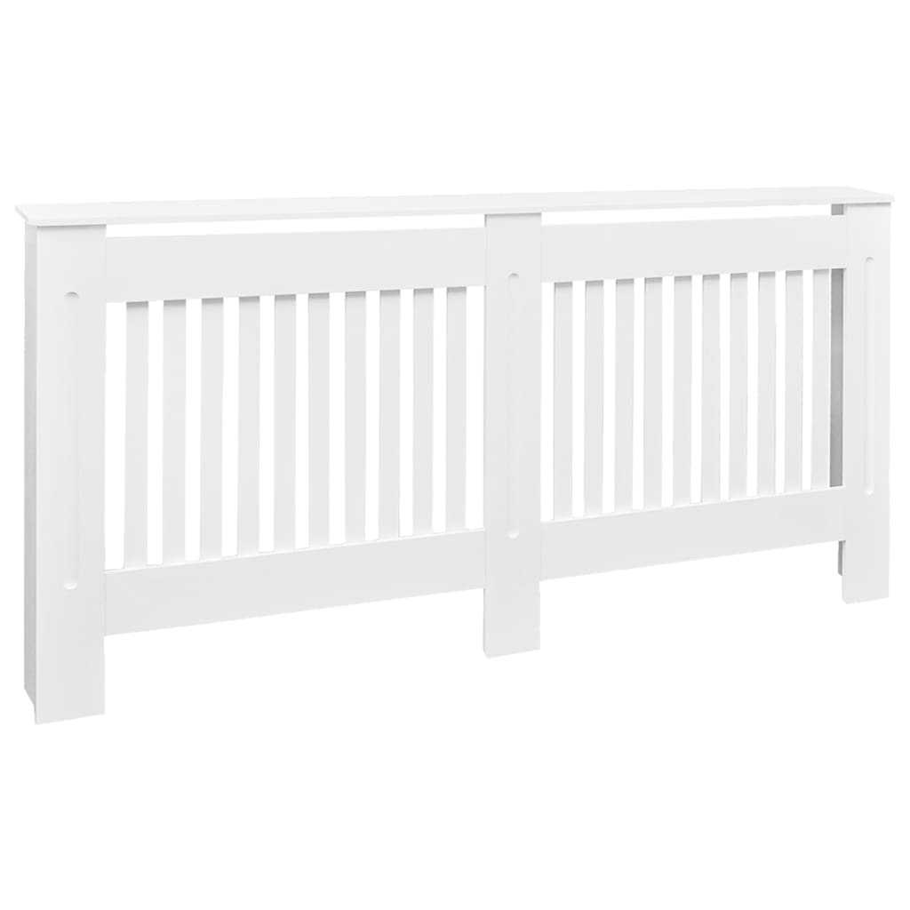 Cache-radiateur Blanc MDF 172 cm