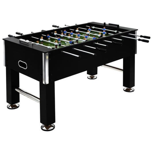 Baby-foot Acier 60 kg 140 x 74,5 x 87,5 cm Noir