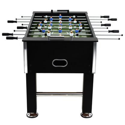 Baby-foot steel 60 kg 140 x 74.5 x 87.5 cm black