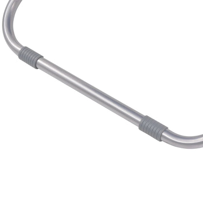 Sillas reclinables de terraza 2 PCS Taupe Steel