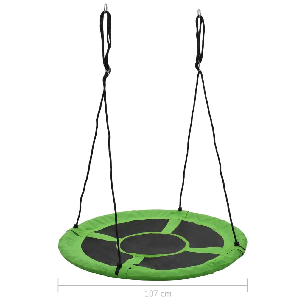 Balanço 110 cm de carregamento admitido 100 kg verde