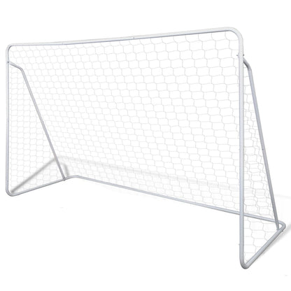 Cage de but de football 240 x 90 x 150 cm Acier