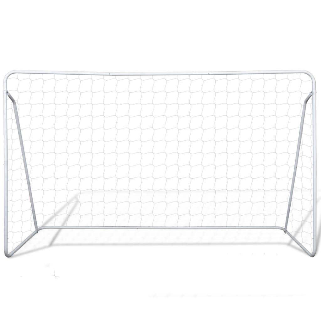Cage de but de football 240 x 90 x 150 cm Acier