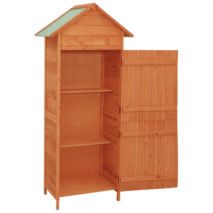 42.5x64x190 cm mobile da giardino marrone